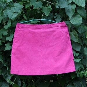 H&M hot pink skirt.